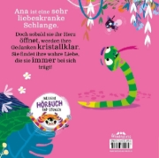 Buchcover und Innenansicht für das Buch: Mula und die verliebte Schlange
