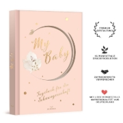 Buchcover und Innenansicht für das Buch: My Baby - Tagebuch für die Schwangerschaft