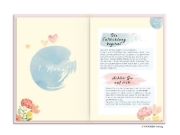 Buchcover und Innenansicht für das Buch: My Baby - Tagebuch für die Schwangerschaft