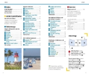 Buchcover und Innenansicht für das Buch: ADAC Reiseführer Rügen mit Hiddensee und Stralsund