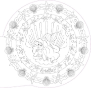 Buchcover und Innenansicht für das Buch: Disney Prinzessin: Mandala-Malzauber