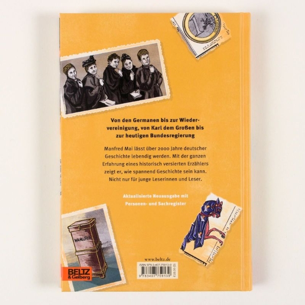 Buchcover und Innenansicht für das Buch: Deutsche Geschichte
