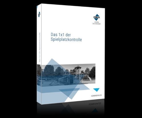 Buchcover und Innenansicht für das Buch: Das 1x1 der Spielplatzkontrolle. Print-Ausgabe