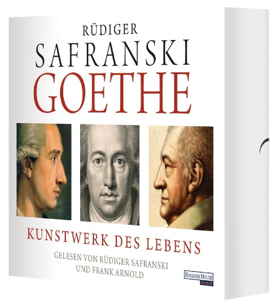 Buchcover und Innenansicht für das Buch: Goethe. Kunstwerk des Lebens