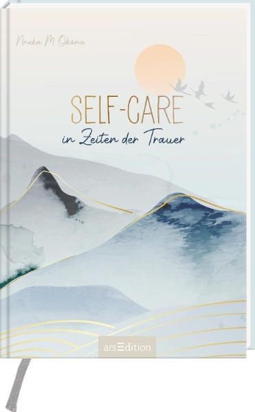 Buchcover und Innenansicht für das Buch: Self-Care for Grief