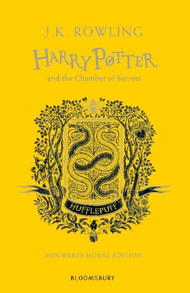 Buchcover und Innenansicht für das Buch: Harry Potter Harry Potter and the Chamber of Secrets. Hufflepuff Edition