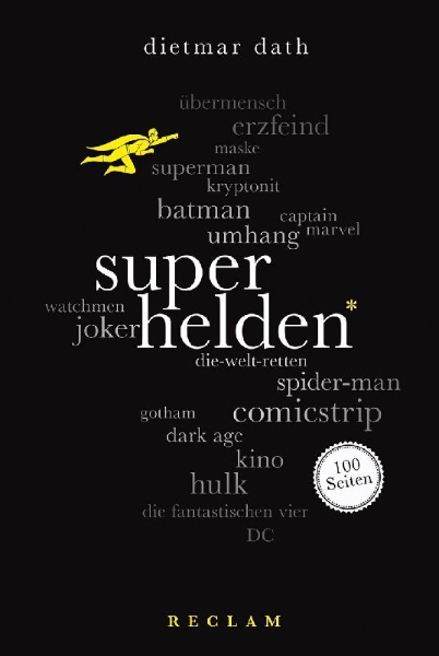 Buchcover und Innenansicht für das Buch: Superhelden. 100 Seiten
