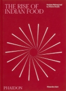 Buchcover und Innenansicht für das Buch: The Rise of Indian Food