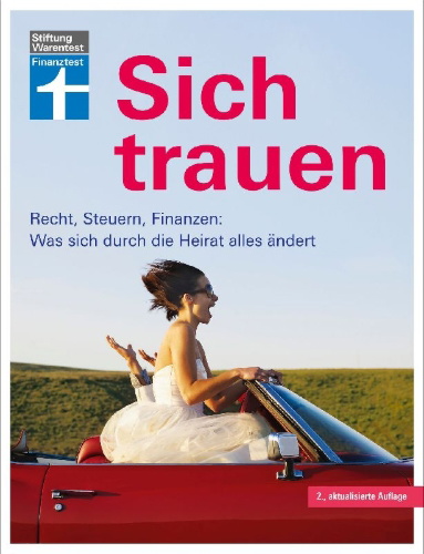 Buchcover und Innenansicht für das Buch: Sich trauen