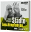 Buchcover und Innenansicht für das Buch: Städtebeschimpfungen