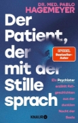 Buchcover und Innenansicht für das Buch: Der Patient, der mit der Stille sprach
