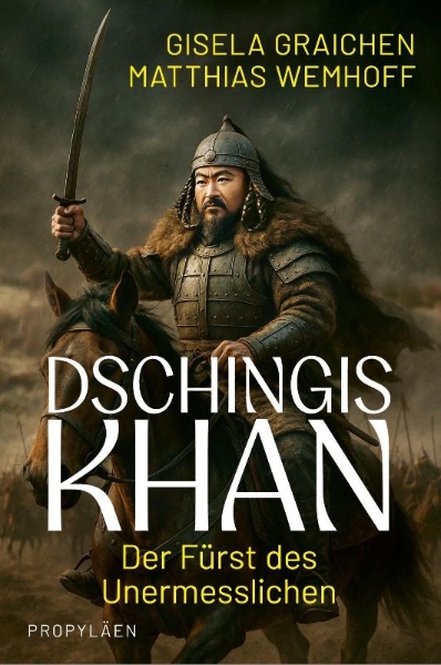 Buchcover und Innenansicht für das Buch: Dschingis Khan