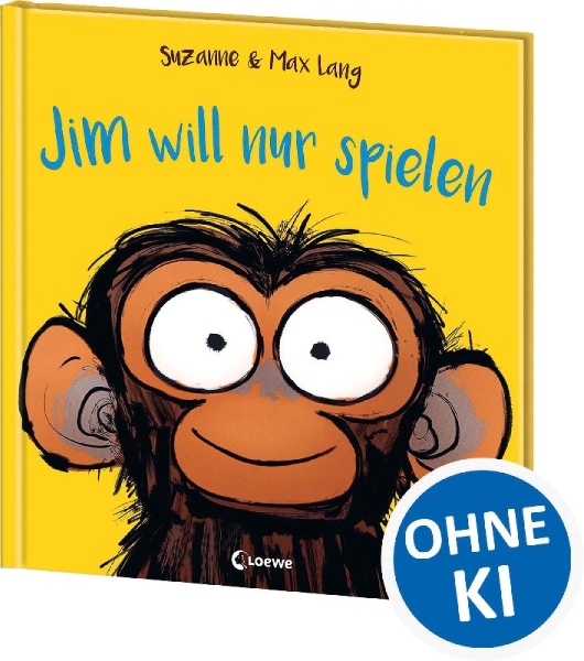 Buchcover und Innenansicht für das Buch: Grumpy Monkey Play All Day