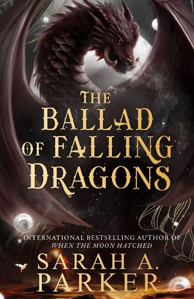 Buchcover und Innenansicht für das Buch: The Ballad of Falling Dragons