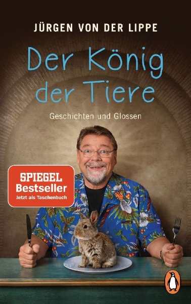 Buchcover und Innenansicht für das Buch: Der König der Tiere