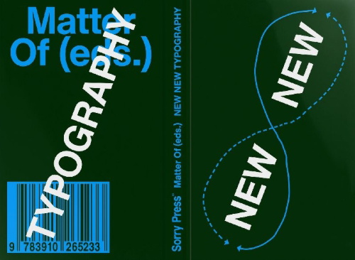 Buchcover und Innenansicht für das Buch: New New Typography