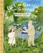 Buchcover und Innenansicht für das Buch: Ella im Garten von Giverny