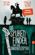 Buchcover und Innenansicht für das Buch: Die Spurenfinder und das Drachenzepter