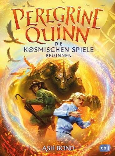 Buchcover und Innenansicht für das Buch: Peregrine Quinn and the Mask of Chaos 02