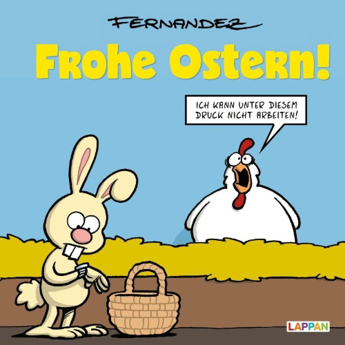 Buchcover und Innenansicht für das Buch: Frohe Ostern!