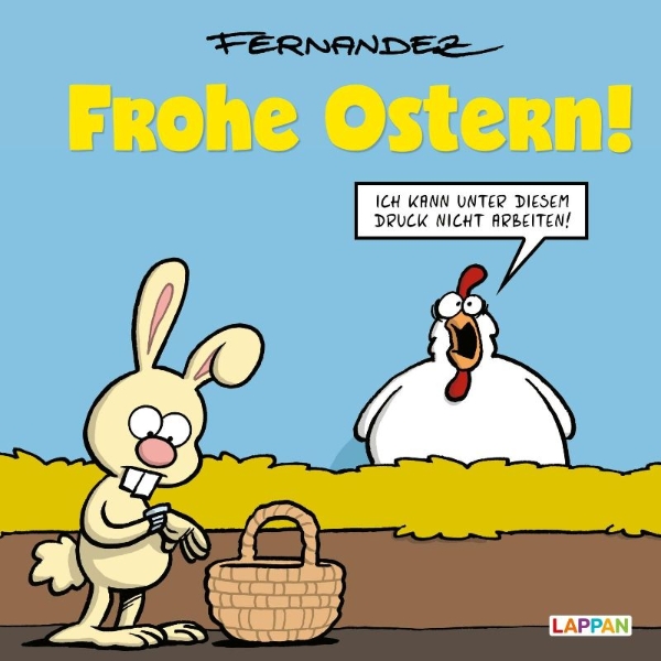 Buchcover und Innenansicht für das Buch: Frohe Ostern!