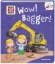 Buchcover und Innenansicht für das Buch: WAS IST WAS Meine Welt Band 17 Wow! Bagger!
