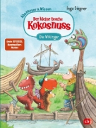 Buchcover und Innenansicht für das Buch: Der kleine Drache Kokosnuss - Abenteuer & Wissen - Die Wikinger