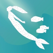 Buchcover und Innenansicht für das Buch: Paint by Sticker Kids: Unicorns & Magic