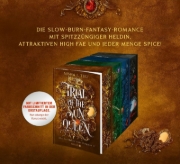 Buchcover und Innenansicht für das Buch: Trial of the Sun Queen