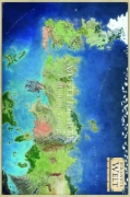 Buchcover und Innenansicht für das Buch: The Lands of Ice and Fire (Maps from King's Landing to Across the Narrow Sea)