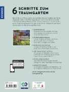 Buchcover und Innenansicht für das Buch: 6 Schritte zum Traumgarten