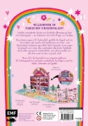 Buchcover und Innenansicht für das Buch: Busy Builders Unicorn Palace