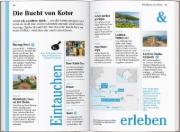 Buchcover und Innenansicht für das Buch: DUMONT Reise-Taschenbuch Reiseführer Montenegro