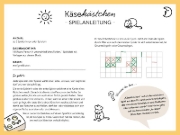 Buchcover und Innenansicht für das Buch: Der große Spieleblock. Umweltfreundlicher Spielspaß für Groß und Klein