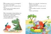 Buchcover und Innenansicht für das Buch: Der kleine Drache Kokosnuss - Drachenwitze für die Schule