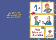Buchcover und Innenansicht für das Buch: Hier kocht das SAMS!
