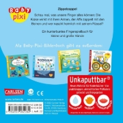 Buchcover und Innenansicht für das Buch: Baby Pixi (unkaputtbar) 113: Zippelzappel Trippeltrappel