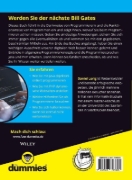 Buchcover und Innenansicht für das Buch: Programmieren lernen für Dummies