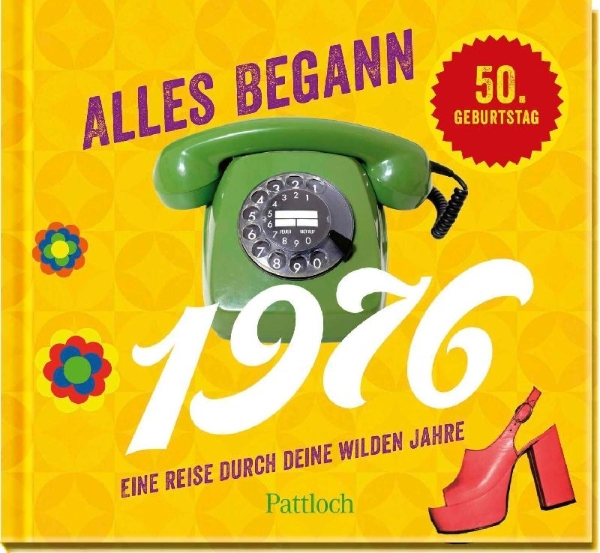 Buchcover und Innenansicht für das Buch: Alles begann 1976