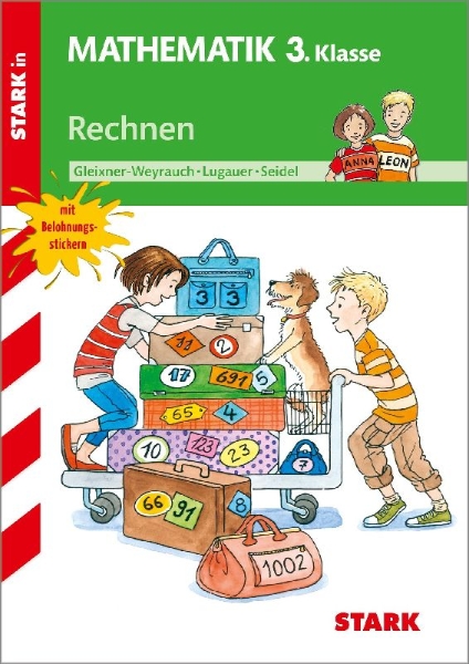 Buchcover und Innenansicht für das Buch: Training Grundschule - Mathematik Rechnen 3. Klasse