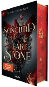 Buchcover und Innenansicht für das Buch: The Songbird and the Heart of Stone