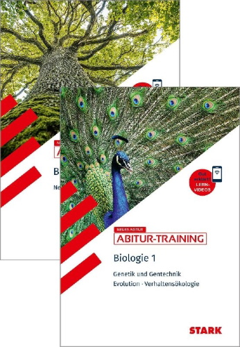 Buchcover und Innenansicht für das Buch: STARK Biologie 1 und 2 Vorteilspaket - Abitur-Training