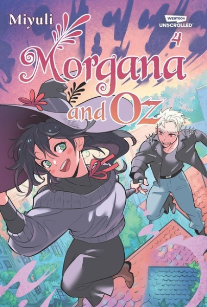 Buchcover und Innenansicht für das Buch: Morgana and Oz, Vol. 4