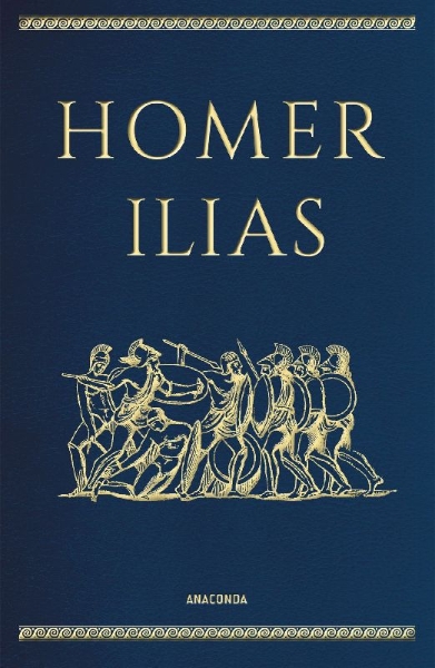 Buchcover und Innenansicht für das Buch: Ilias (Cabra-Lederausgabe)