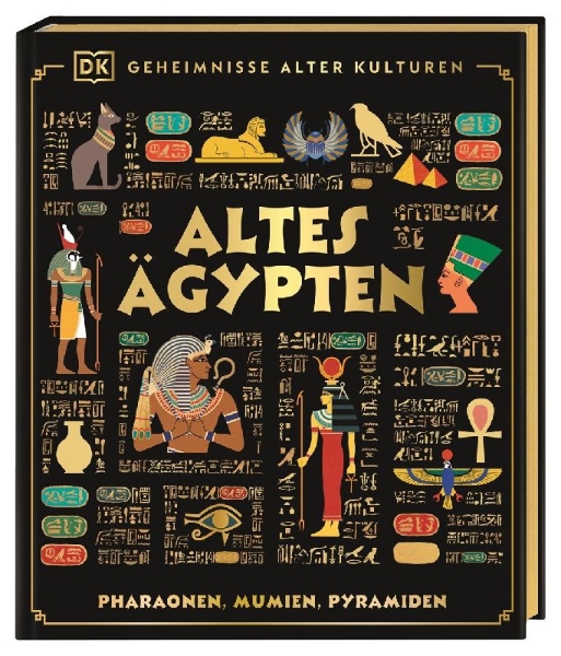Buchcover und Innenansicht für das Buch: Geheimnisse alter Kulturen. Altes Ägypten