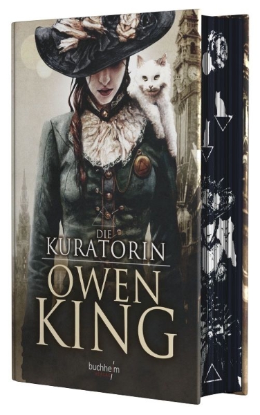 Buchcover und Innenansicht für das Buch: The Curator