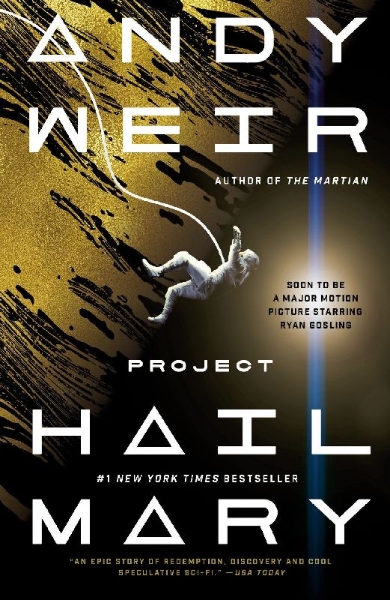 Buchcover und Innenansicht für das Buch: Project Hail Mary