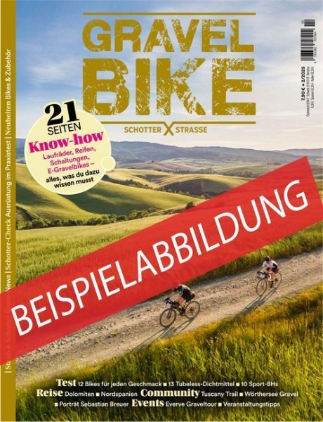 Buchcover und Innenansicht für das Buch: Gravelbike 02/2026