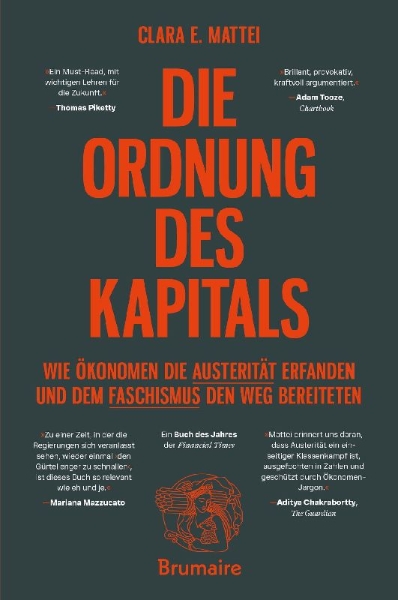Buchcover und Innenansicht für das Buch: The Capital Order