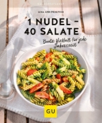 Buchcover und Innenansicht für das Buch: 1 Nudel - 40 Salate